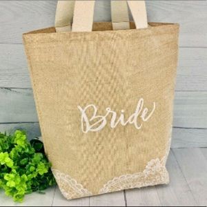 Bride beach bag